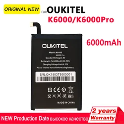 Batería 100% Original para Oukitel K6000, Oukitel K6000 Pro, Ulefone Power, DOOGEE T6, DOOGEE T6 Pro, Homtom HT6, 6000mAh