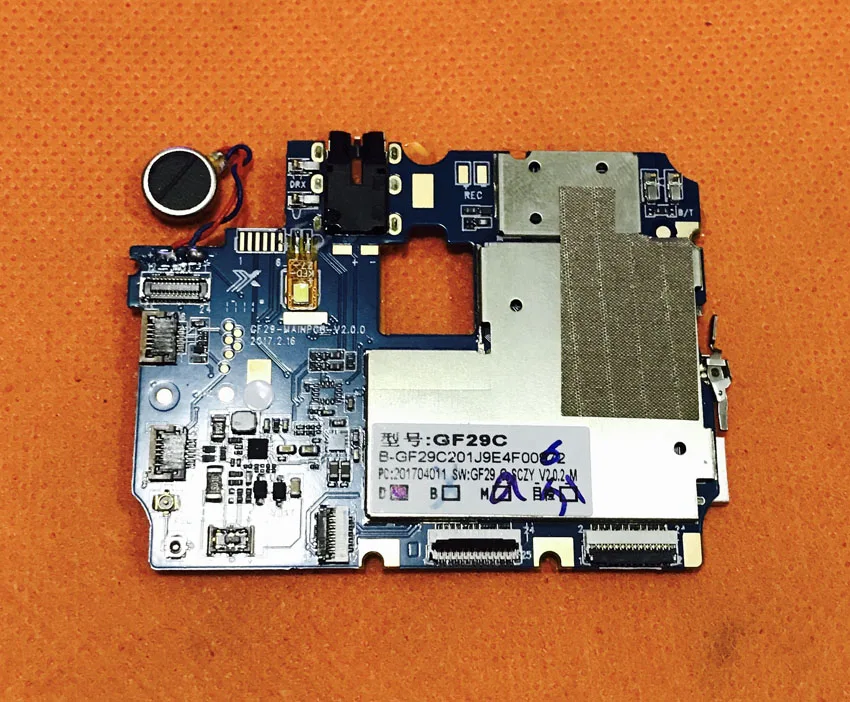 Original Motherboard for HOMTOM ZOJI Z7, 2G RAM + 16G ROM, MTK6737 Quad Core, 5.0 in