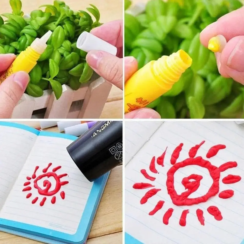 Neuer exotischer Popcorn-Stift, multifunktionaler Schaumstoff-Marker, Notizbuch, magischer Stift für Kinder, lustiger flauschiger Stift, 3D-Blasenstift – Detail 4