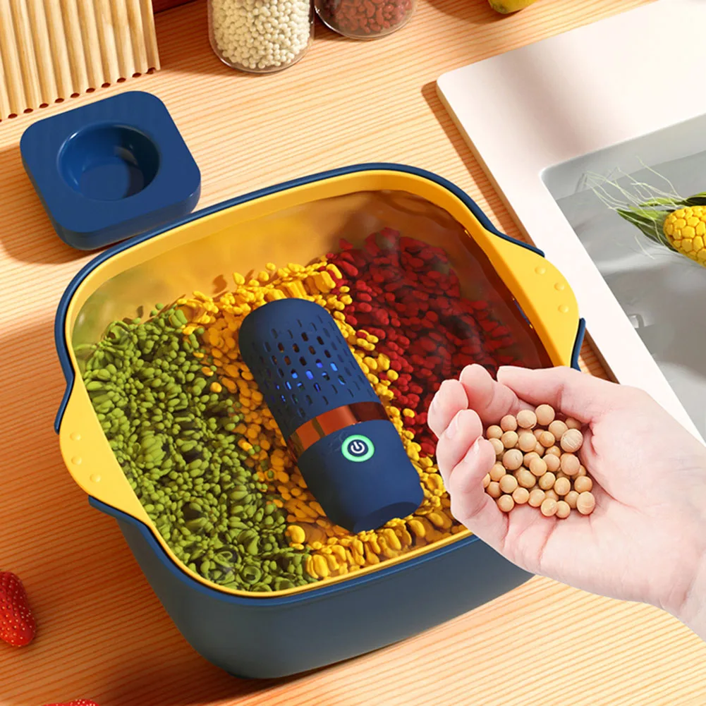 

Fruit and Vegetable Cleaning Machine Ultrasonic Washing USB Machine Wireless Fruit Cleaning Device Waterproof for Fruits Veggies