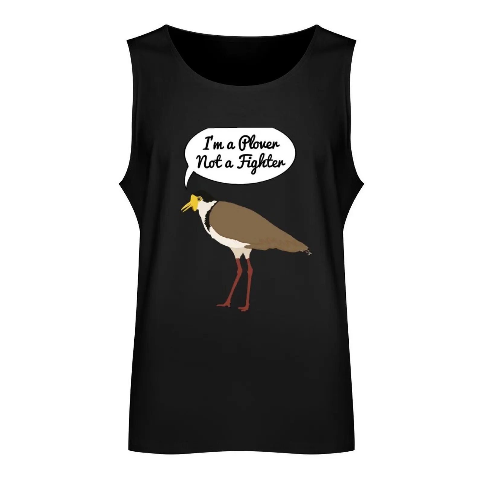 I’m a Plover Not a Fighter Tank Top Men's summer clothes Men's tops Fitness men clothing