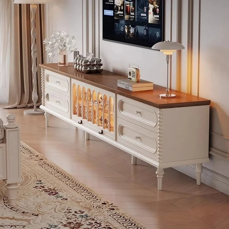 

Nordic Retro Tv Stands Modern Fireplace Mid Century Luxury Tv Table Living Room Storage Hallway Suporte Para Tv Home Furniture