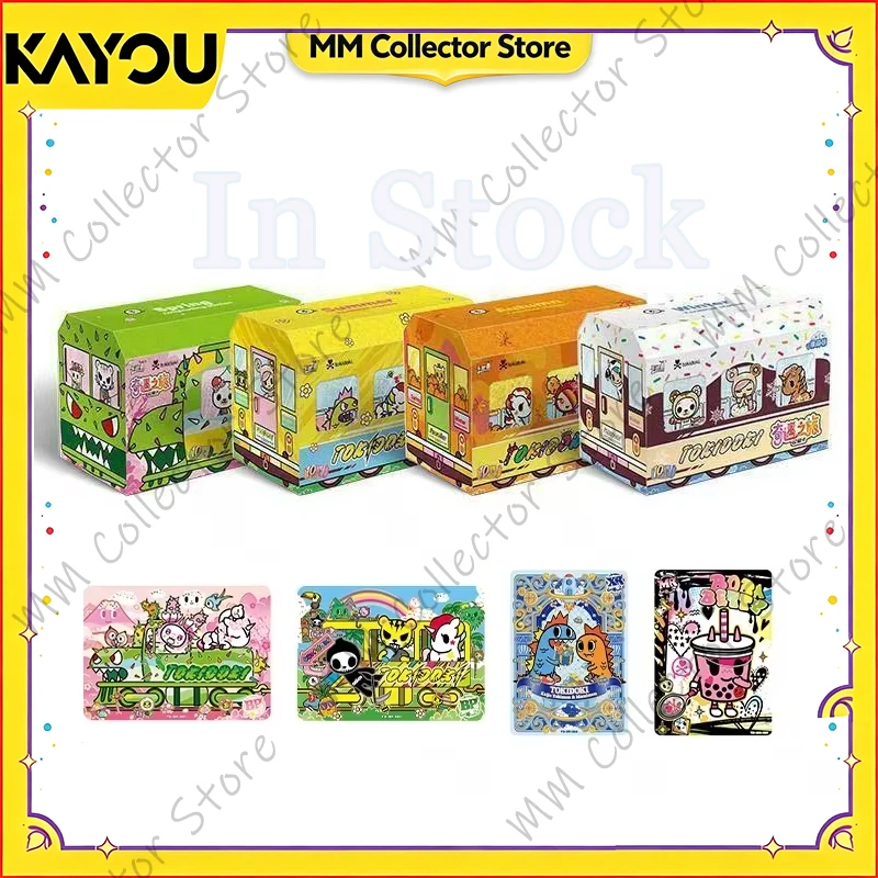 Genuine KAYOU Anime Unicorn Adventure Journey Series Cards Vol.1 Tokidoki Wandering Pack Collection Card Toy Gifts