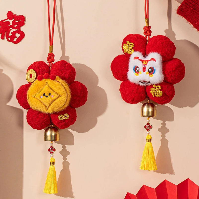 2026 سنة الحصان السنة الجديدة ديكور قلادة أفخم غرفة المعيشة جو بهيجة ديكور مهرجان الربيع مدخل الباب معلقة