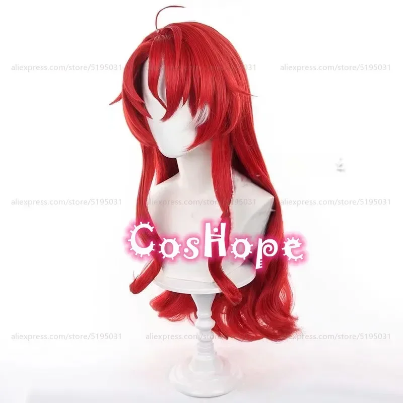 Argenti Cosplay Perücke 70cm lange lockige Welle Perücke rote Perücke Cosplay Anime Cosplay Perücken hitze beständige synthetische Perücken