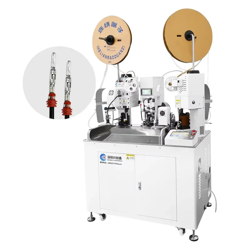 Auto Wire Seal Waterproof Plug Insert Terminal Crimping Machine Wire Stripping Crimping Sealing Machine