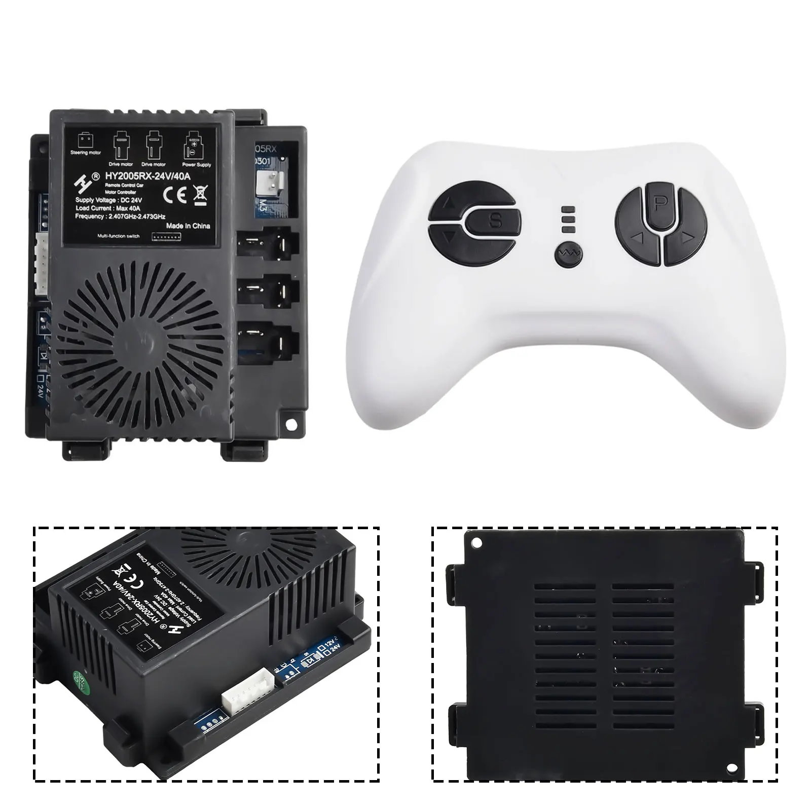HY2005RX-24V 40A Receiver For 2.4G Transmitter Children Electric Car Remote Control 24V Replacement Part Toy Vehicle Accessories