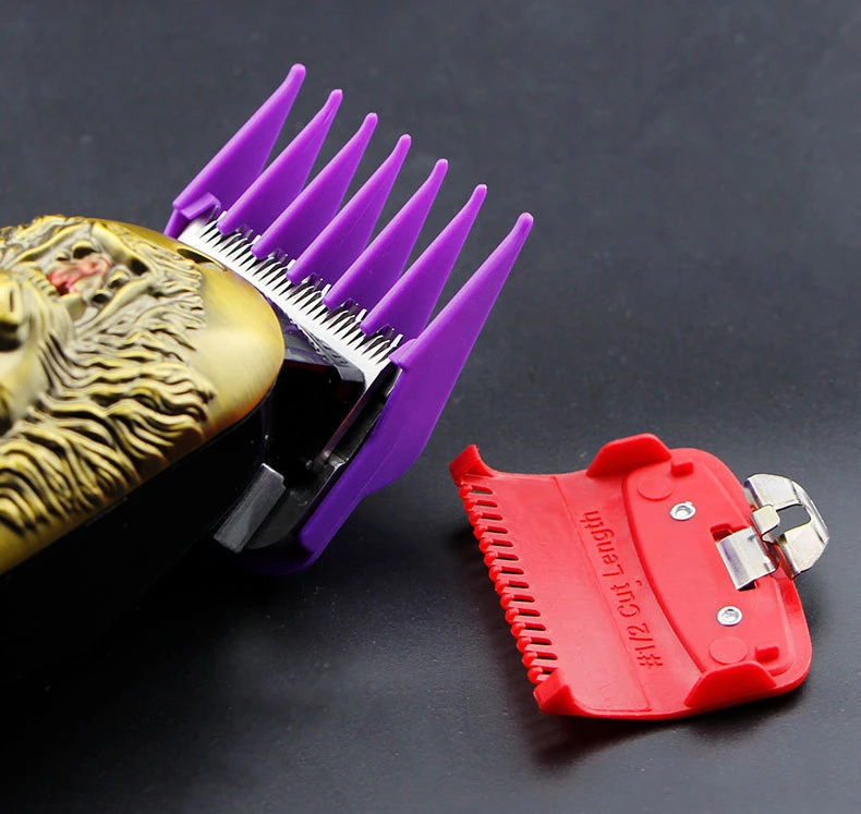 8 Stück/Set Pro Barber Guide Kämme für Wahl Haarschneidemaschine, Haarschnittkamm mit Blisterverpackung, Salon-Haarschneidewerkzeuge – Detail 8