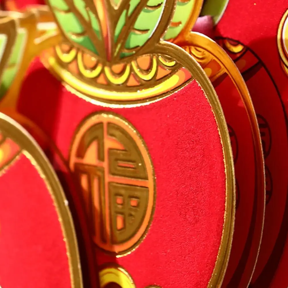 النمط الصيني 2026 ملصق باب سنة الحصان التقليدية توافدوا السنة الجديدة الجدار ملصق نعمة شخصية الحظ الزخرفية