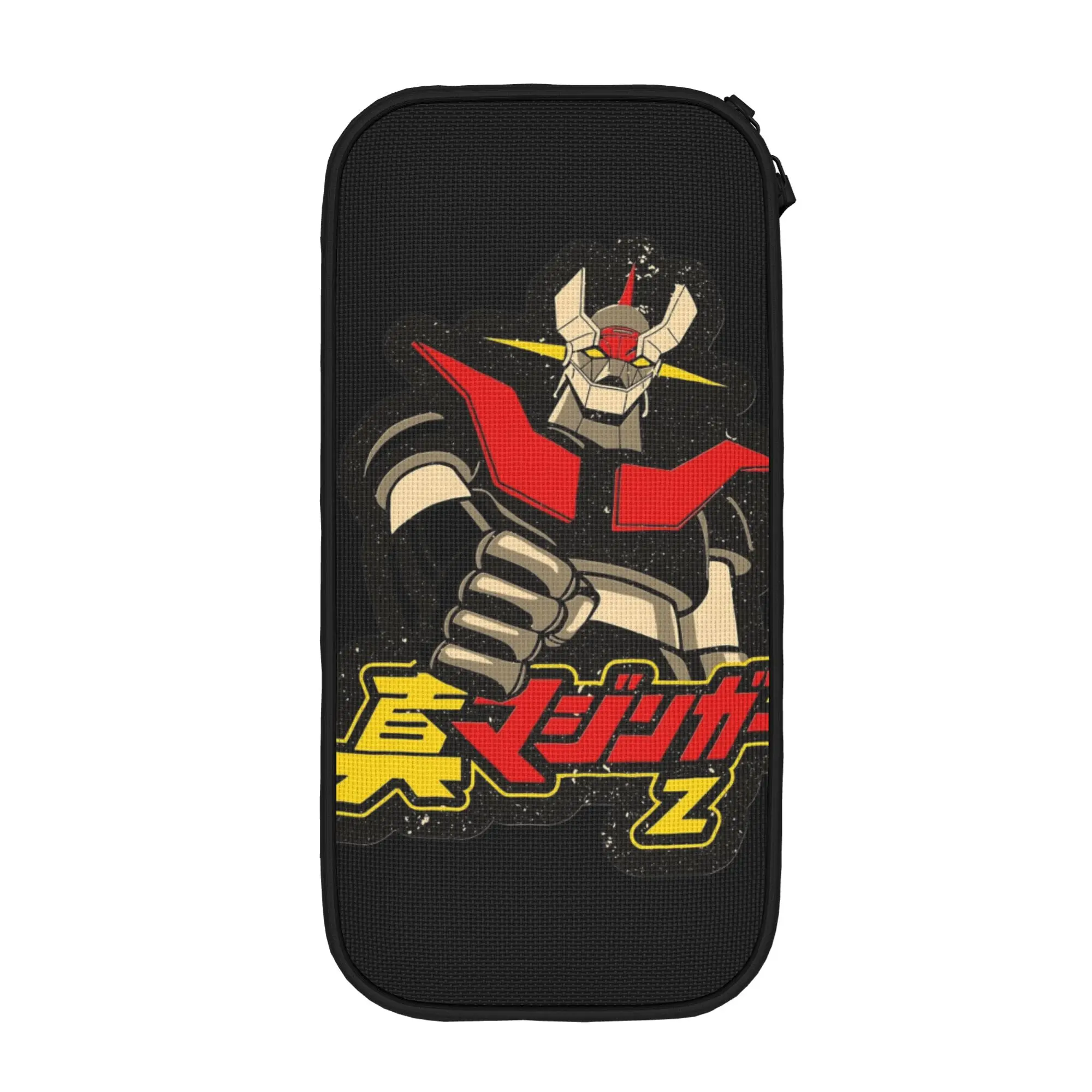 

New UFO Robot Grendizer Pencil Cases Japanese Anime Pencilcases Pen Holder Kids Large Bags School Supplies Gift Stationery