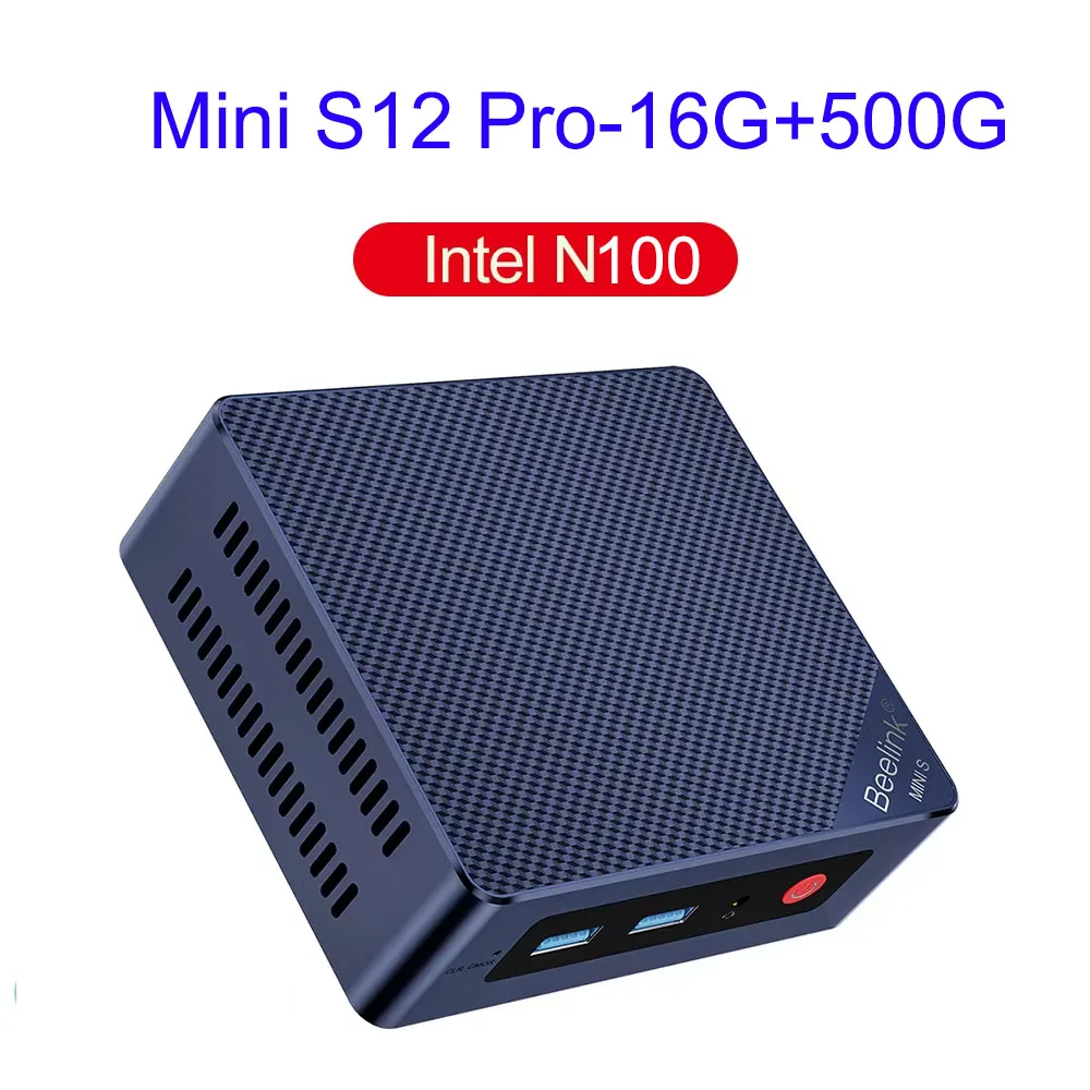 Beelink MINIS ミニPC N100 16GB 500GB Amazon.com: Beelink Mini S12 Pro Mini PC, Intel 12th Gen N100 (4C