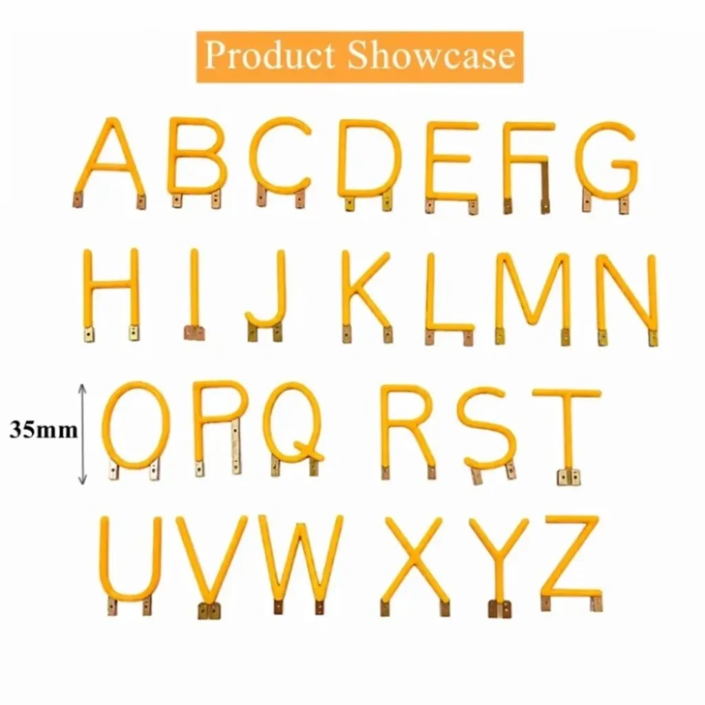 1/2/3/5PCS A-Z Engelse Letter - Event Z recensie en prijs