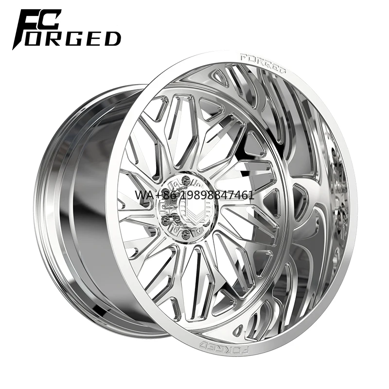 

FcForged Alloy Car Rims Polished Finish 5x165.1 Alloy Wheels Deep Concave Forged Wheels 24 Inch