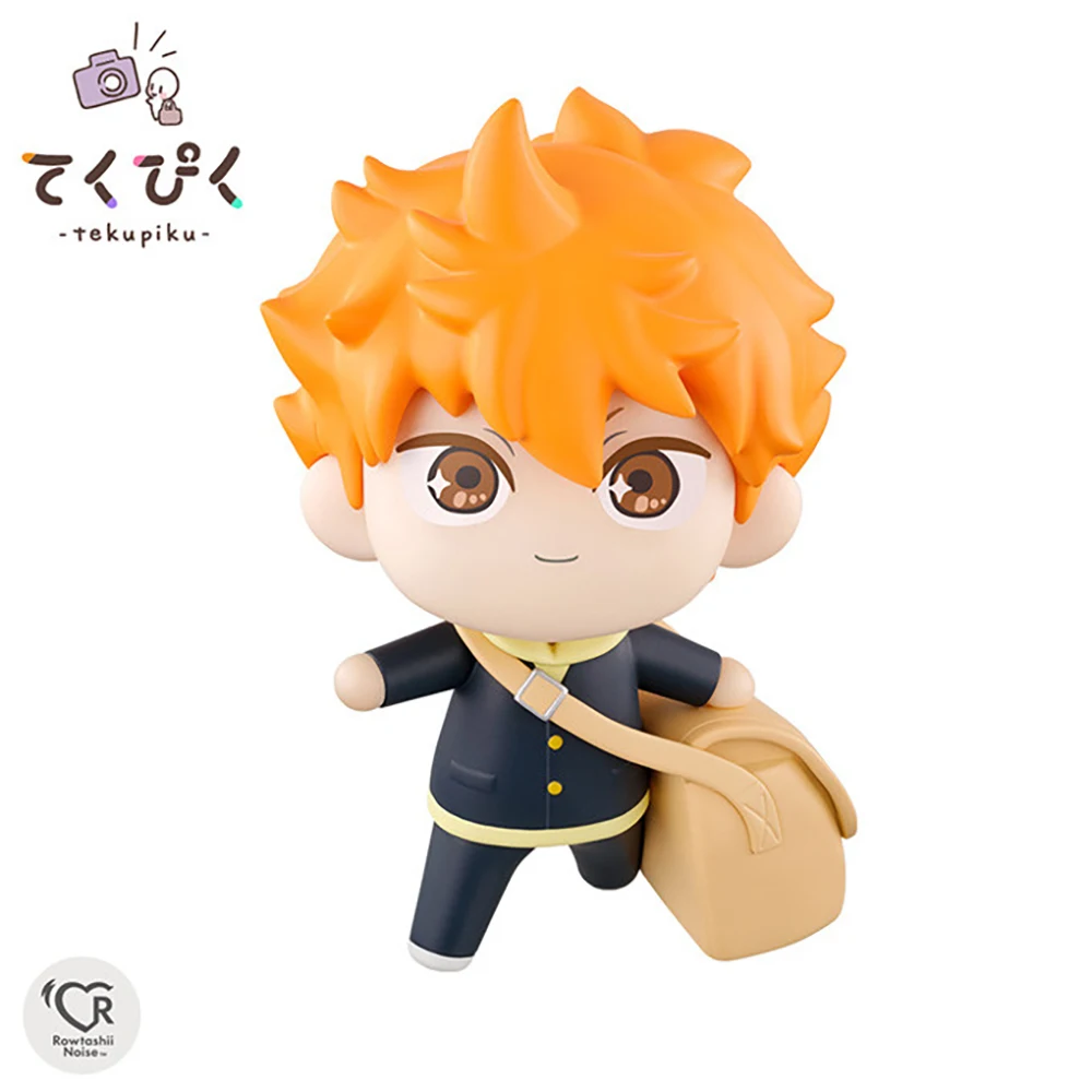 BANDAI tekupikuHaikyu!! Hinata Shoyo Kageyama Tobio 10cm Kawaii Collectible Doll Anime Figure Model Toy Gift