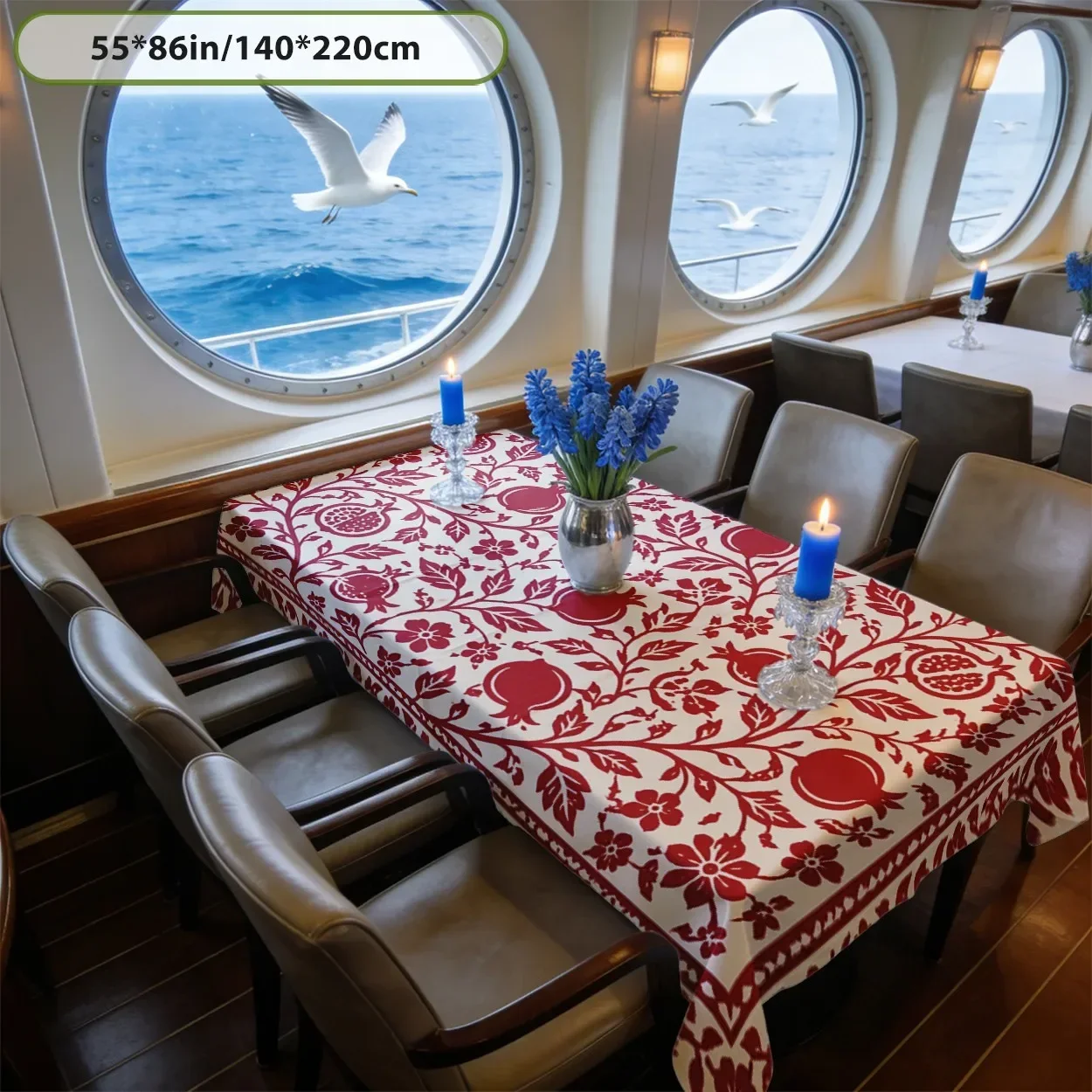 2D Flat Tablecloth, suitable for decoration on Valentine's Day, Saint Patrick's Day, Carnival, and Easterxzj
