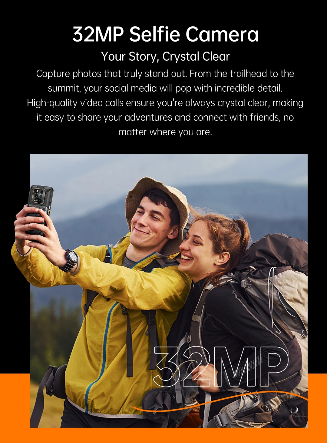 Ulefone RugOne Xever 7 Pro 5G Rugged Phone Thermal Imaging Android 15 Smartphone 512GB ROM 12GB RAM 120Hz AMOLED NFC 5500mAh