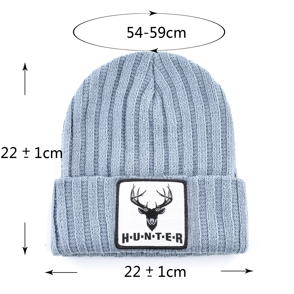 Knitted Skullies Beanie With Animals Patch Men Women Outdoor Casual Sport Hats Autumn Winter Solid Color Hip Hop Beanies