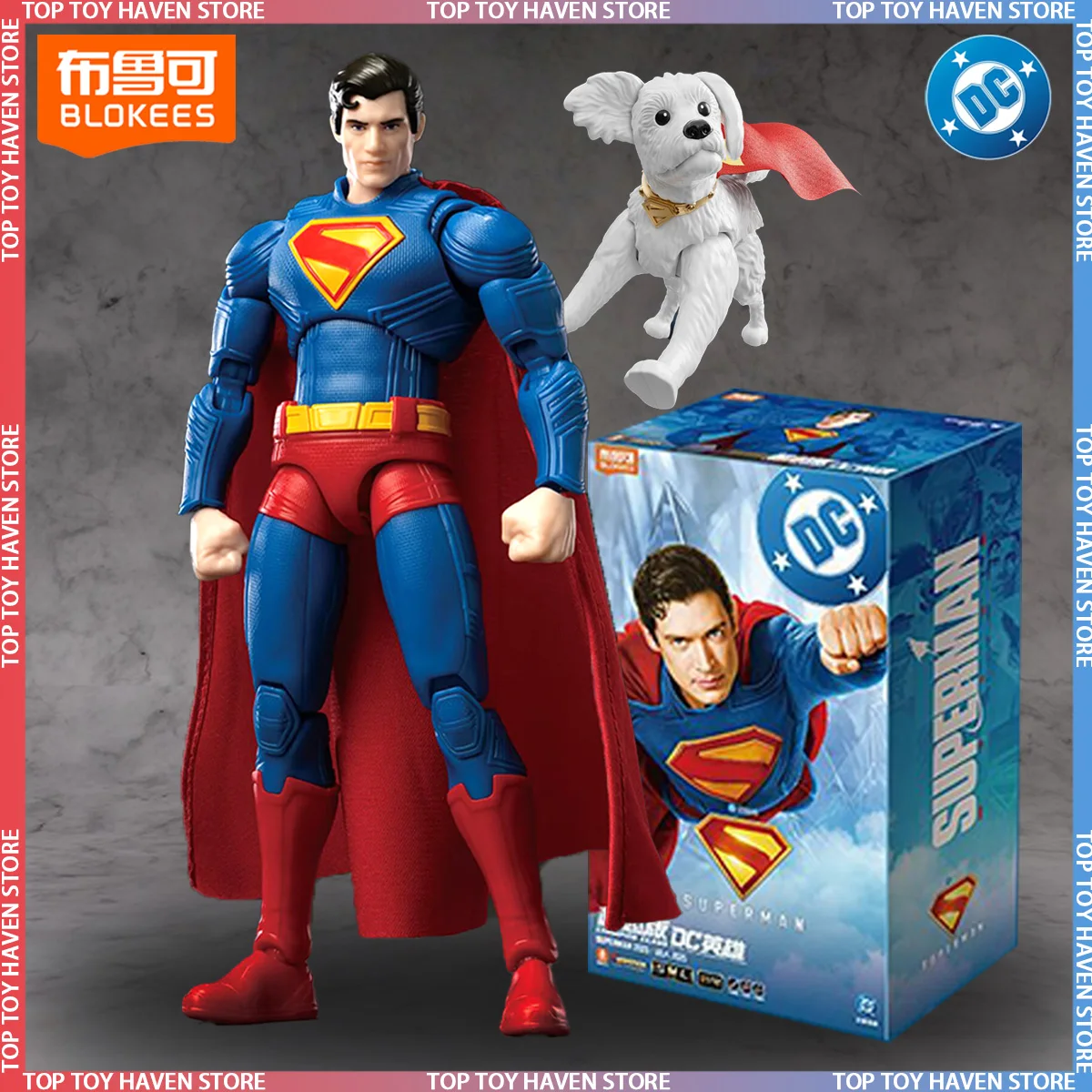 

15 см оригинальные Blokees классический класс Супермен 2025 фигурка игрушка сборная модель Дэвид Коренсут подвижный шарнир праздничный подарок