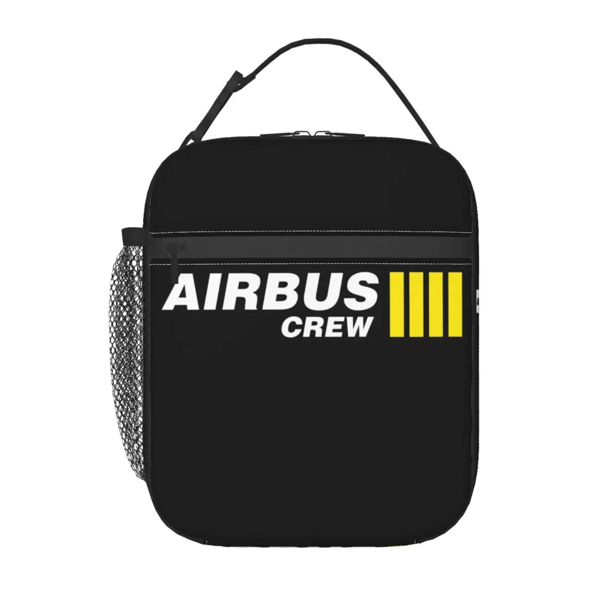 Airbus Aviation Airplane Aviator Insulated Lunch Bag Women Resuable Flight Pilot Thermal Cooler Lunch Tote Office Work School