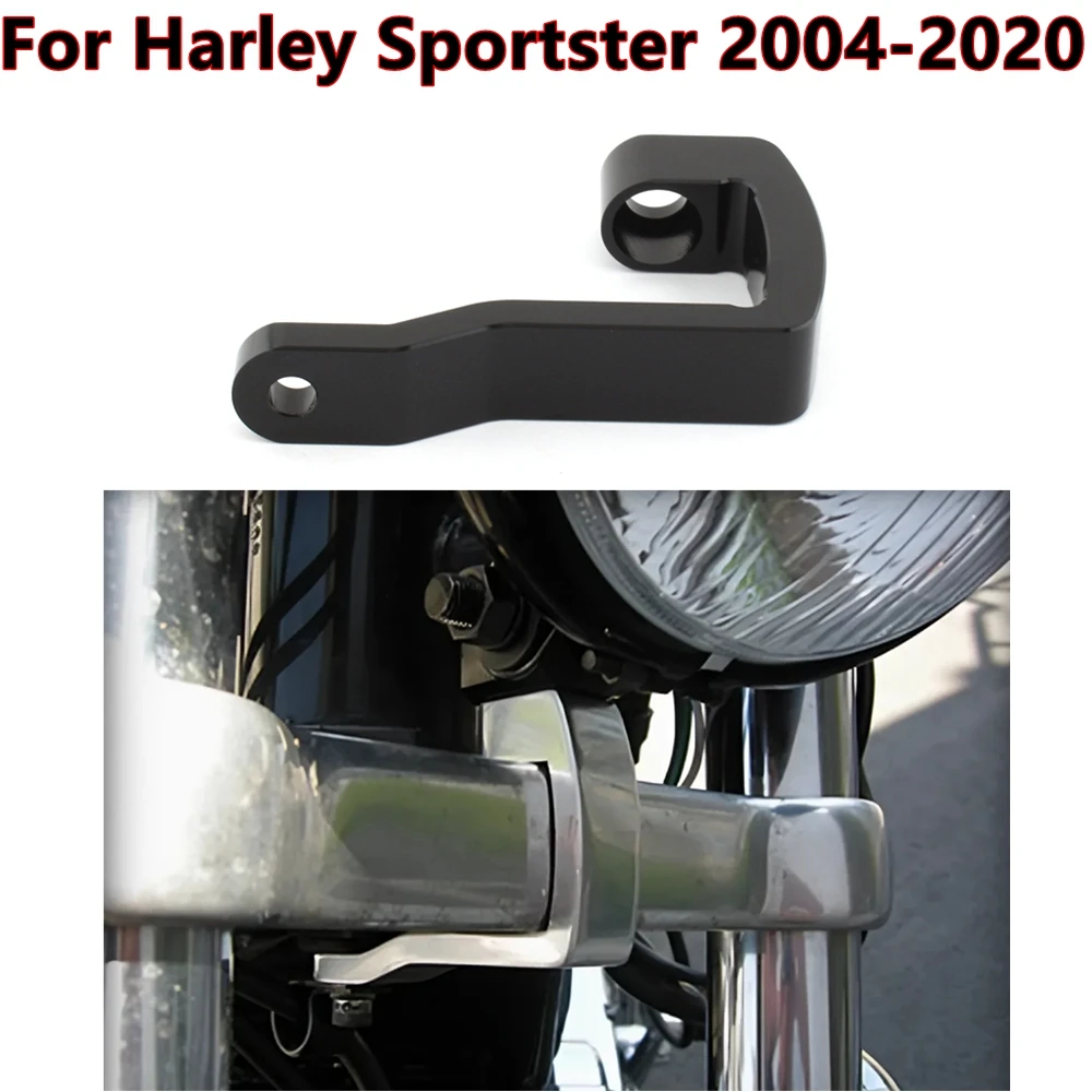 Motorcycle Headlight Mount Block Bracket For Harley Sportster 2004-2020