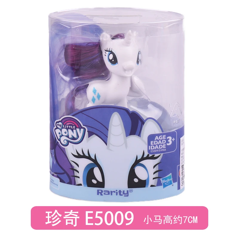 Hasbro My Little Pony E4966 Rarity Fluttershy Twilight Sparkle Pinkie Pie Doll Gifts Toy Model Anime Figures Collect Ornaments