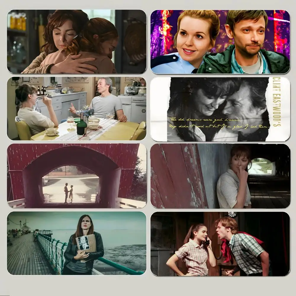 Lilya K-Kunitskaya The Bridges of Madison County Mouse Pad Large Gaming Mousepad with Thick Stitched Edge Non-Slip Desk Mat