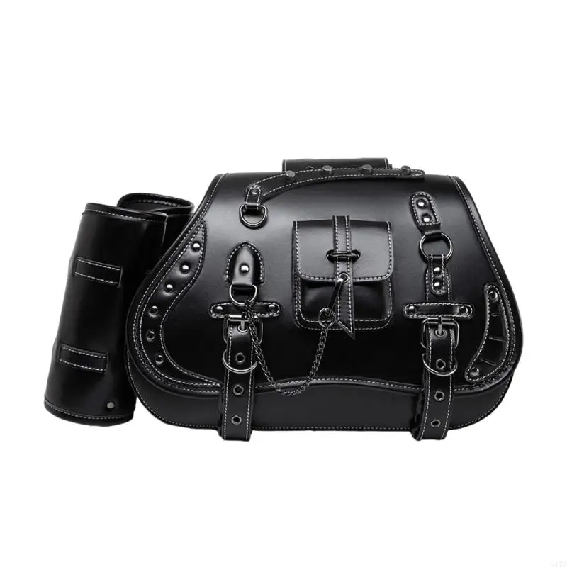 

547C 1 Pair Motorcycle Tool Bag Luggage Storage Bag Saddlebag Waterproof Over Saddlebag Side Bag Motorbike Accessory