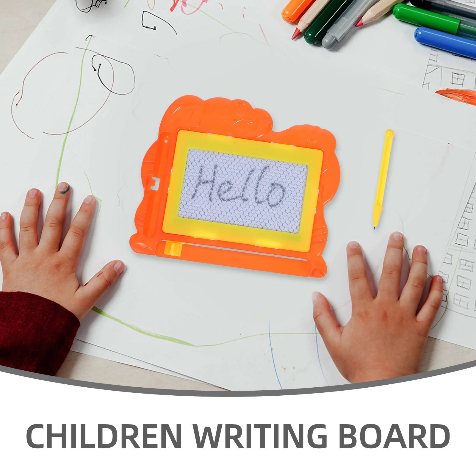 2Pcs Children Drawing Board Safe Premium ABS Material Writing Board for Kids Creative Expression Doodle Painting Practice Pad