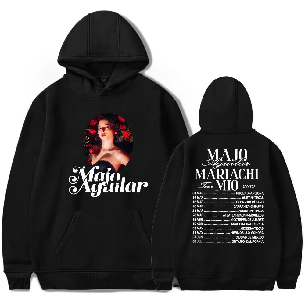 

Majo Aguilar Tour Merch Long Sleeves Hoodies Sweatshirts Men Women Hoodies Sweatshirts