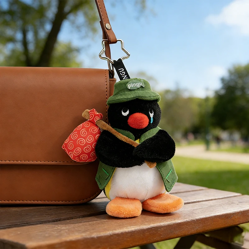 ピングー かわいいペンギンぬいぐるみキーホルダー ハロウィン クリスマス 誕生日プレゼント 女の子向け お祭りムード バッグに掛けられます