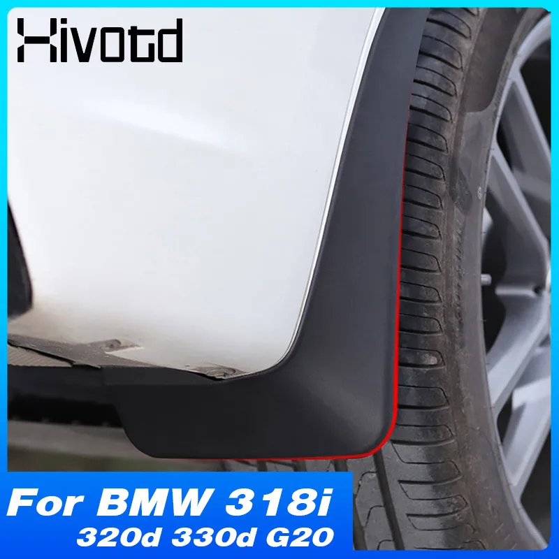 

Mudguard Mud Flap Fender Covers Splash Guard Exterior Decoration Accessories Car Protection Part For BMW 318i 320d 330d G20 2023