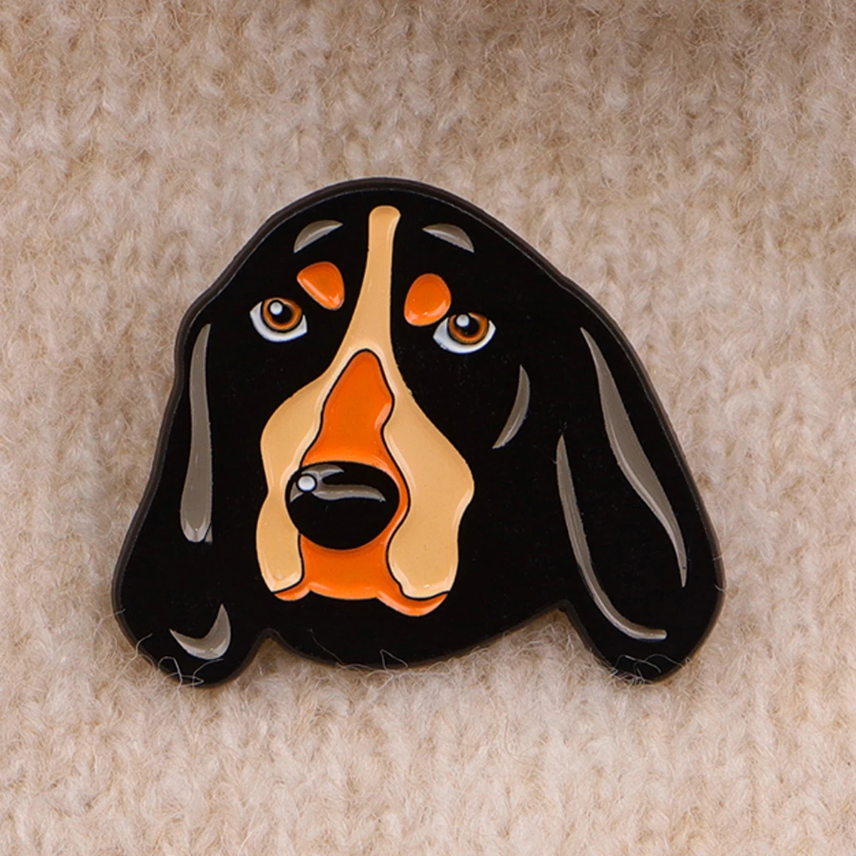Cute Pet Dogs Pins Cartoon Animals Badge Brooches for Clothing Enamel Pin Women\'s Badges Jewelry Accessories Gifts for Friends