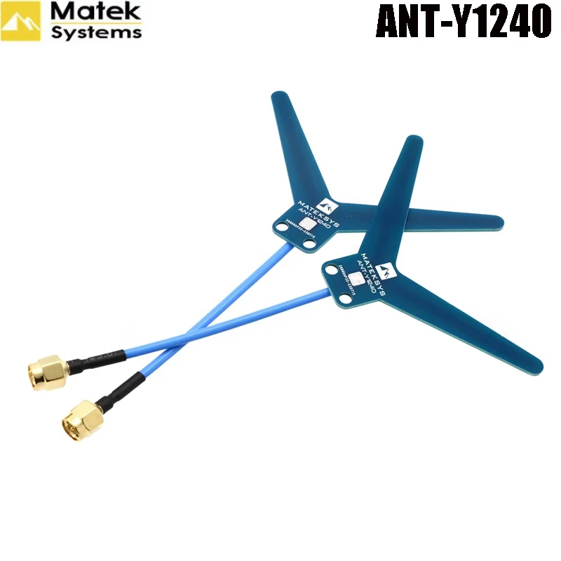 Mateksys ANT‑Y1240 Y‑Antenna 3dBi Dipole Antenna 1.2‑1.3GHz SMA Male for 1.2G VTX VRX