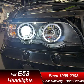 適用於BMWX5 E53 1998-2003款的新款LED大燈總成升級版高配置投影透鏡配件套件 8 最佳銷售 BMWX5 E53頭燈 - №2