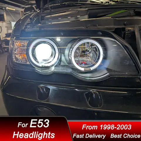 8 best sales bmw x5 e53 headlight - №2
