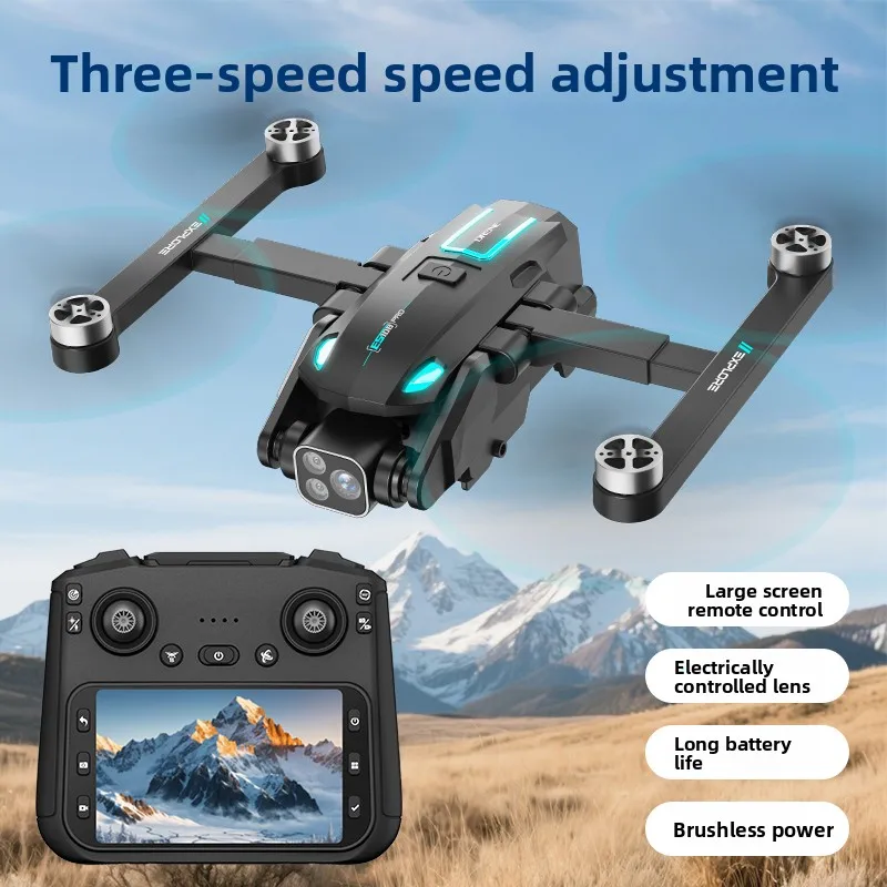 

Hot ZD019 Drone Professionnel HD Camera 720P 1800mAh Large Battery With Screen Control Obstacle Avoidance Optical Flow Dron Toy