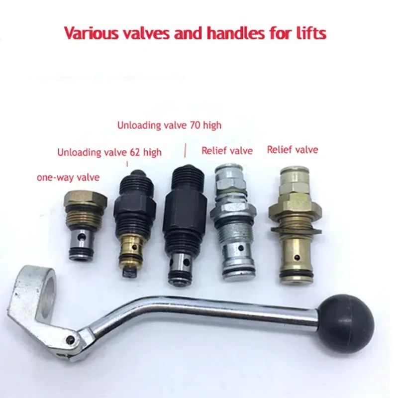 Power Unit Lift One-way  Pressure Limiting Valve Lowering  Relief Oil Return Valve Unloading Valve Drop