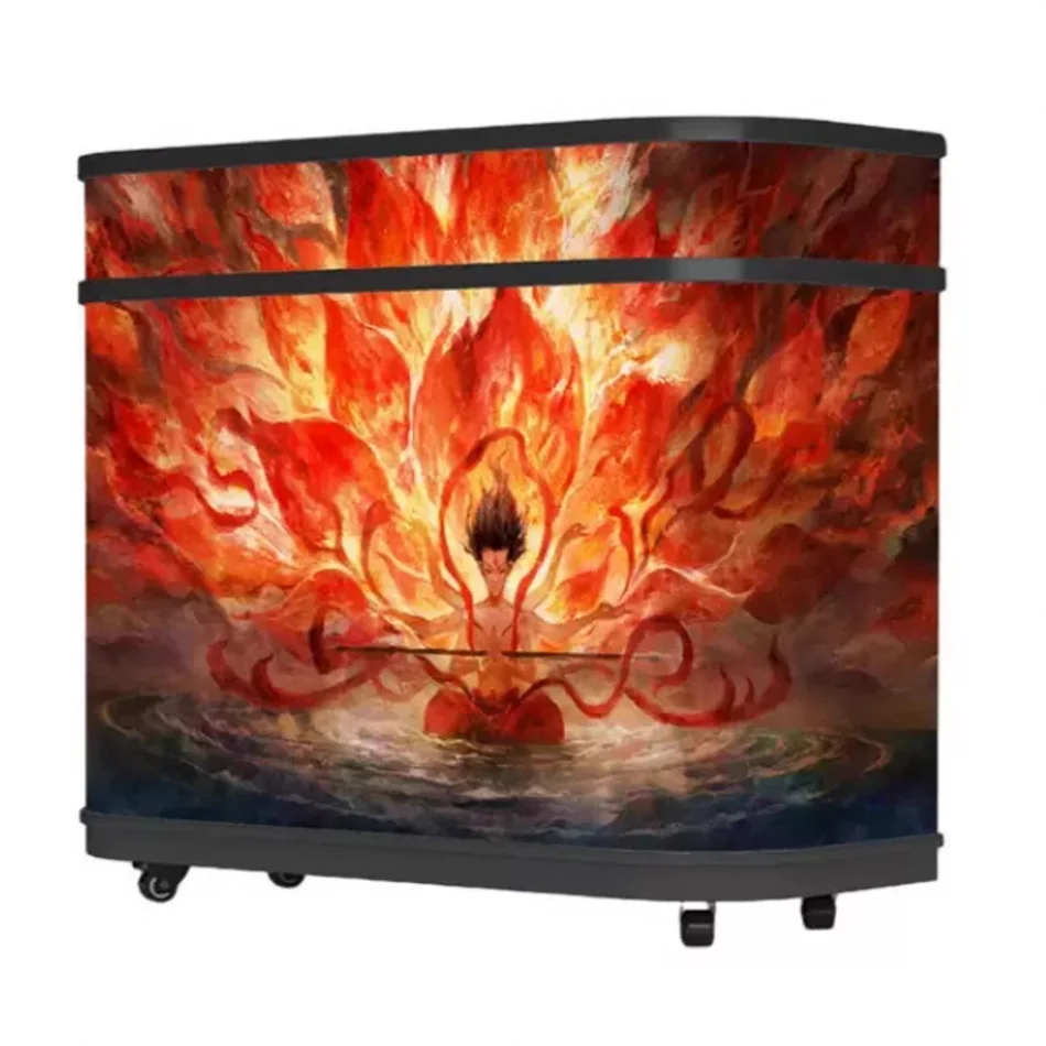 GOB P2.5P1.86 LED Reception Display Screen for DJ Booth Front Desk Advertising 2560x960mm Full Color 3840HZ