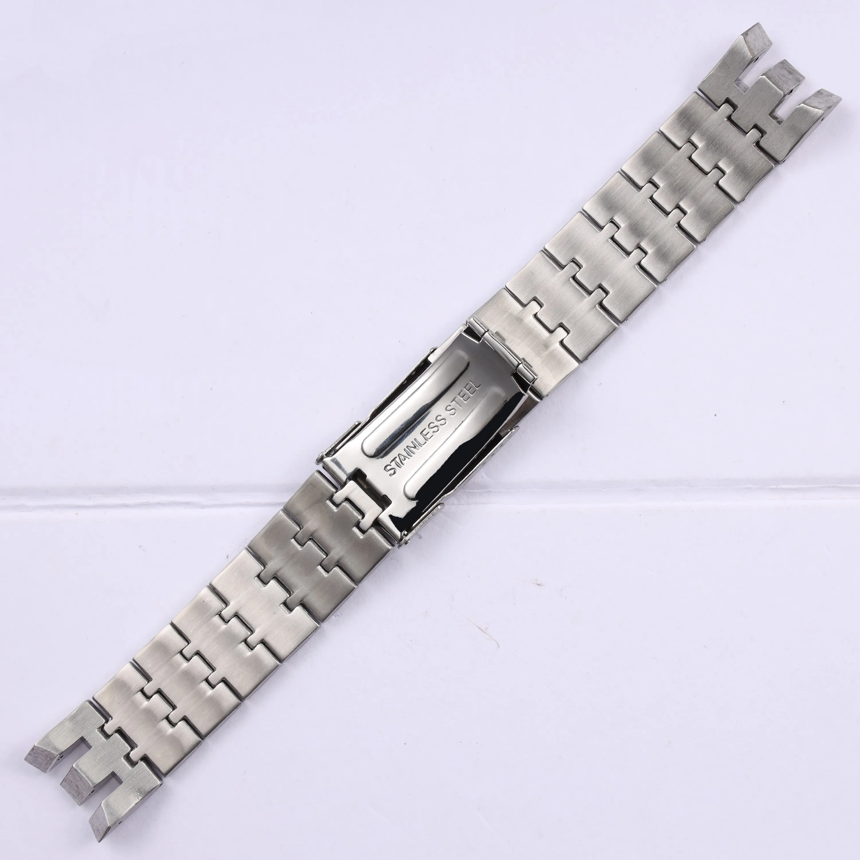 22mm Solid Stainless Steel Watchband For Swatch strap male YRS403 412 402 Curved notch interface metal bracelet watch belt