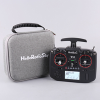 HelloRadio V14 ELRS Left Hand Throttle Remote Control Multi Protocol Open Source FPV High Frequency Head EDGTX Firmware Joystick
