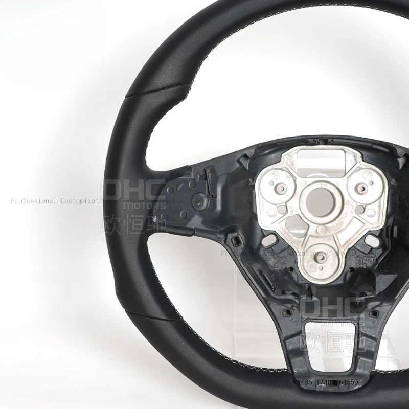 Suitable for 13-18 model POLO steering wheel modification to a high-end German Volkswagen sports full-leather car steering wheel