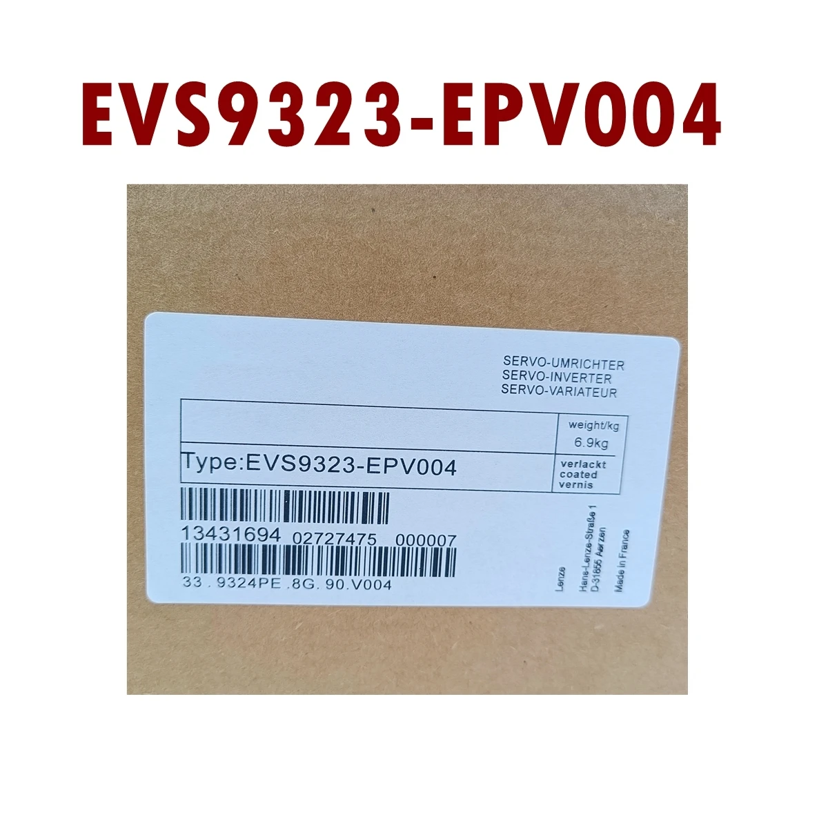 

NEW EVS9323-EPV004 In the warehouse ready for Fast delivery