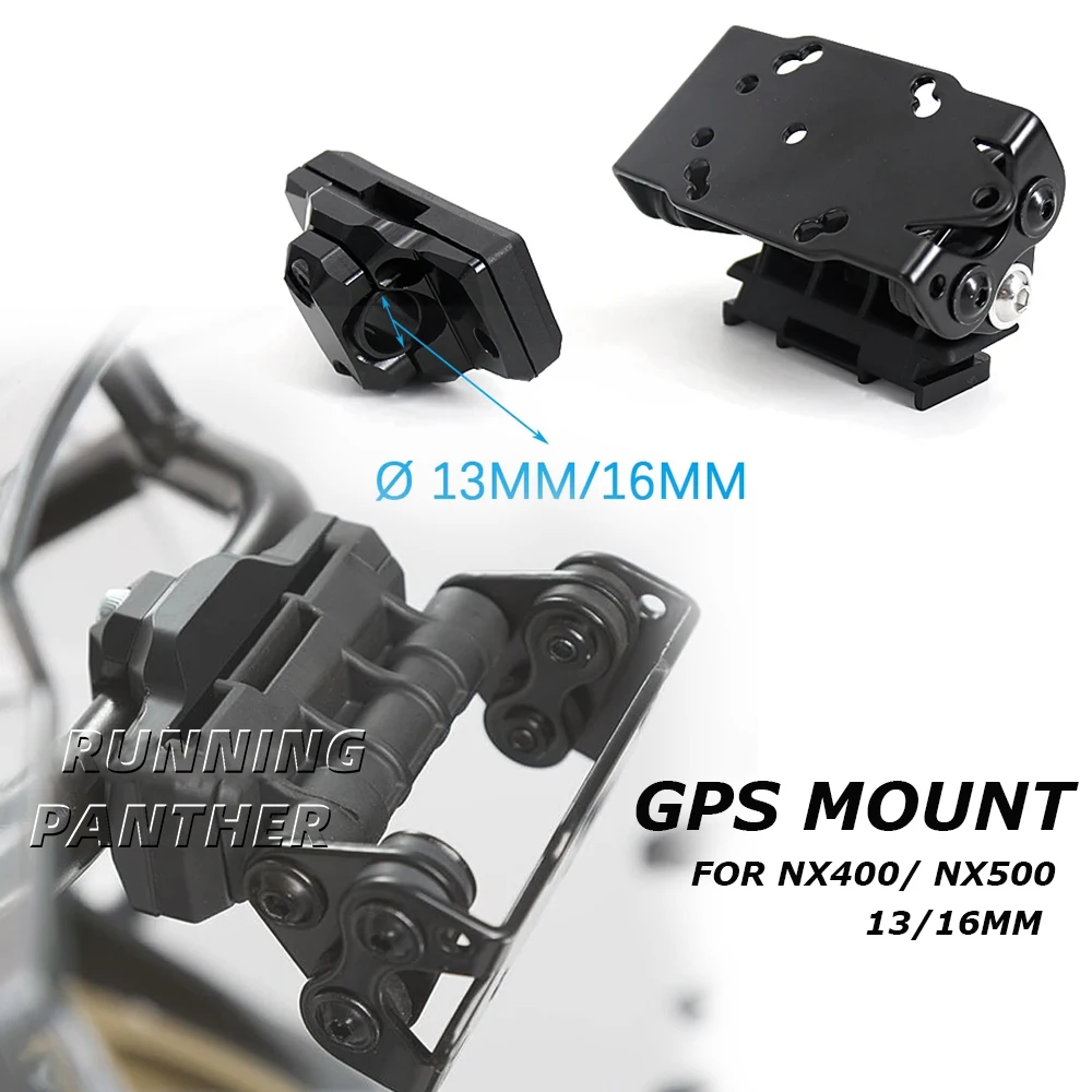 

For Honda NX400 NX 400 NX500 Nx 500 2024 Motorcycle Accessories Phone Holder Bracket GPS Navigation Bracket Mounting 13/16mm Rod