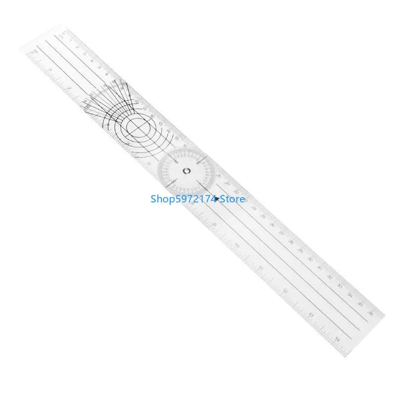 Y3NB 0.8mm Thickness Medical Spinal Ruler for Measure the Movement of Joints Such As Fingers Knees and Elbows