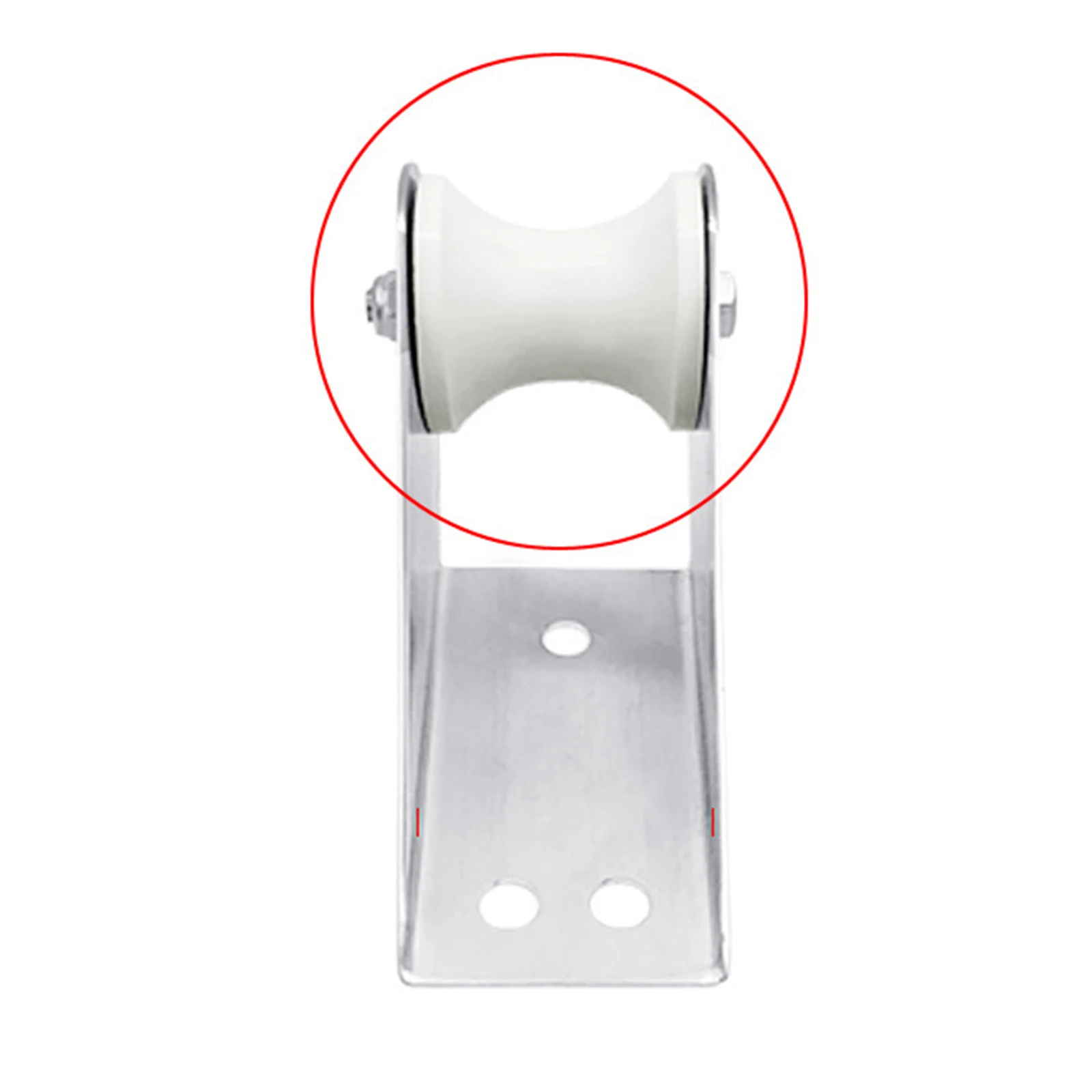 2inch Boat Trailer Roller Boat Bow Roller for yacht trailers Easily Install Parts Stable Performance Rubber 3 Inch Bow Roller