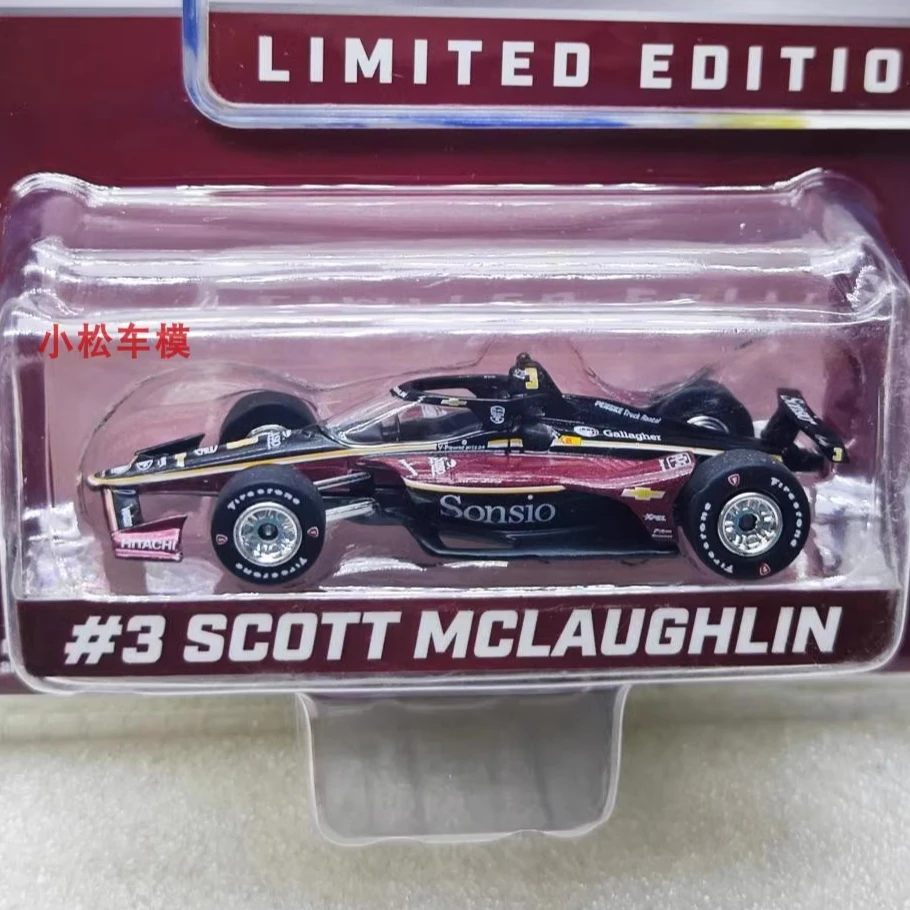 

GreenLight 1:64 NTT Racing Car #3 Scott McLaughlin Alloy simulation micro car model collection decoration car toy gift