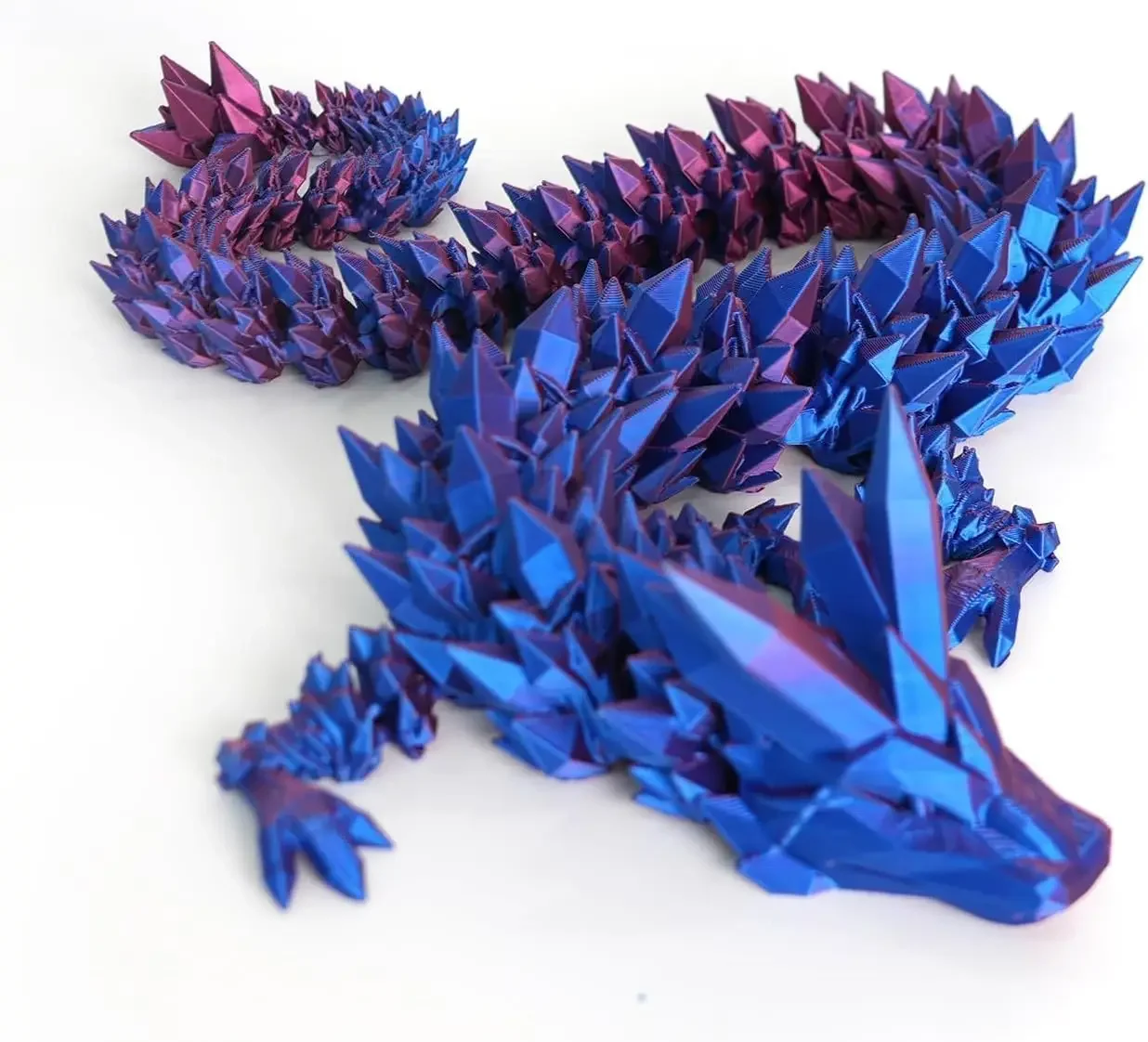 3D printed dragon fidget toy crafts Flexible 3d Articulated Dragon Home Office Decoration Decor Gifts