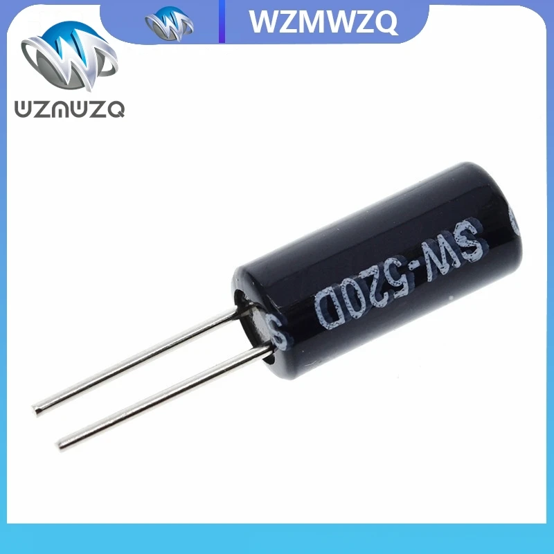 10pcs SW-520D 고감도 SW-520D 금속 볼 각도 틸트 쉐이킹 스위치 Arduino 용 진동 스위치