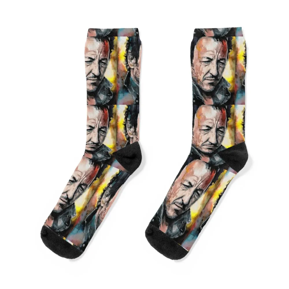 

story with Bruce Springsteen Socks Sports christmas stocking new in's Stockings Socks For Girls Men's