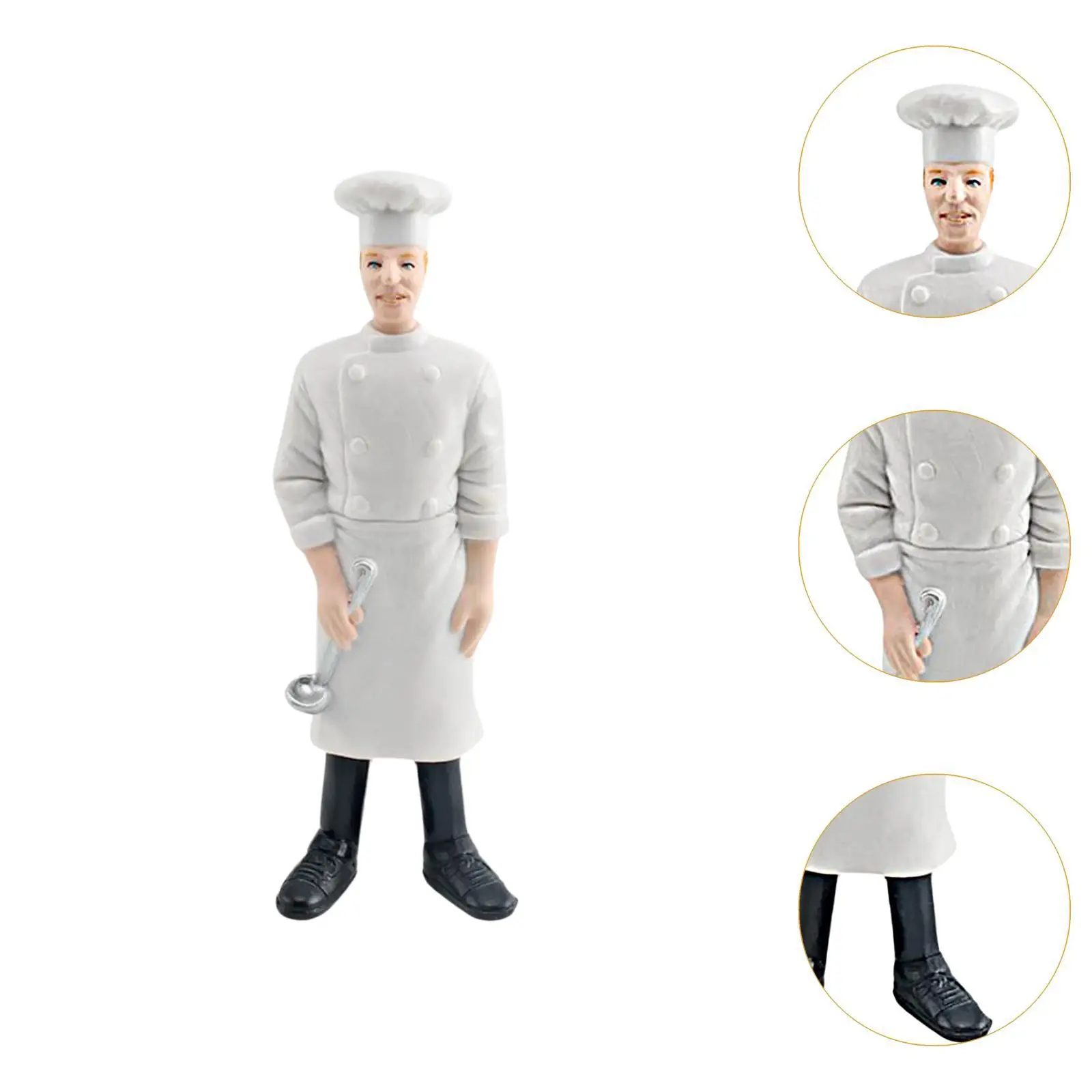 Miniatuur Mensen Beeldje Zand Tafel Lay-Out Decoratie Handgeschilderd Ambacht